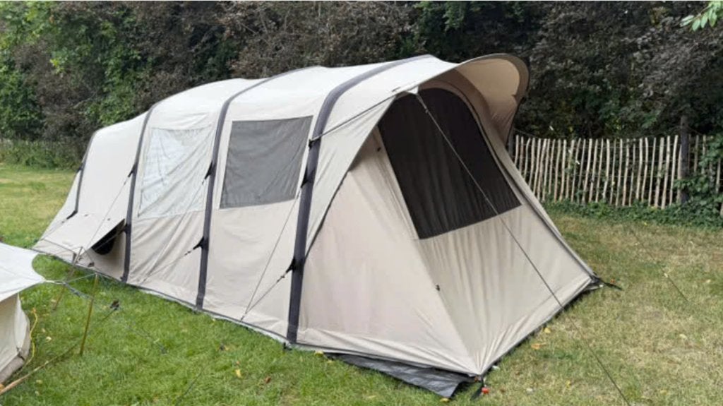 Topkans, 6.3 polykatoen QUECHUA 6 personen, Ophalen, Zo goed als nieuw, Tot en met 6