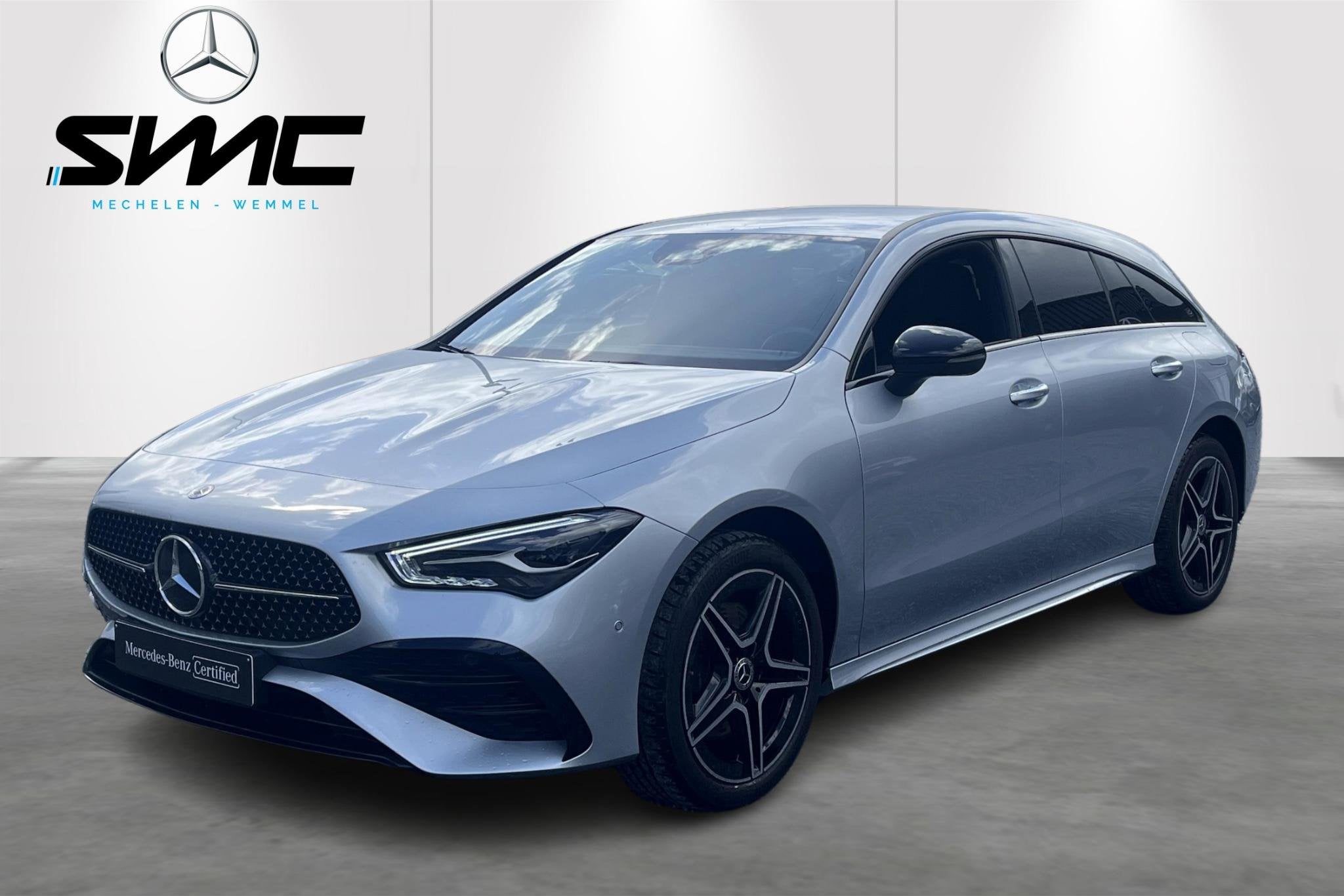 Mercedes-Benz CLA-klasse Shooting Brake CLA 250 e AMG Line N, Auto's, CLA, Stof, Gebruikt, Zwart