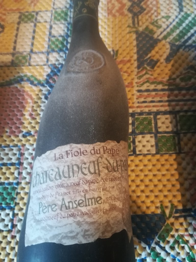 La fiole Du Pape Chateauneuf Du Pape, Collections, Vins, Neuf, Pleine, Enlèvement, Vin rouge