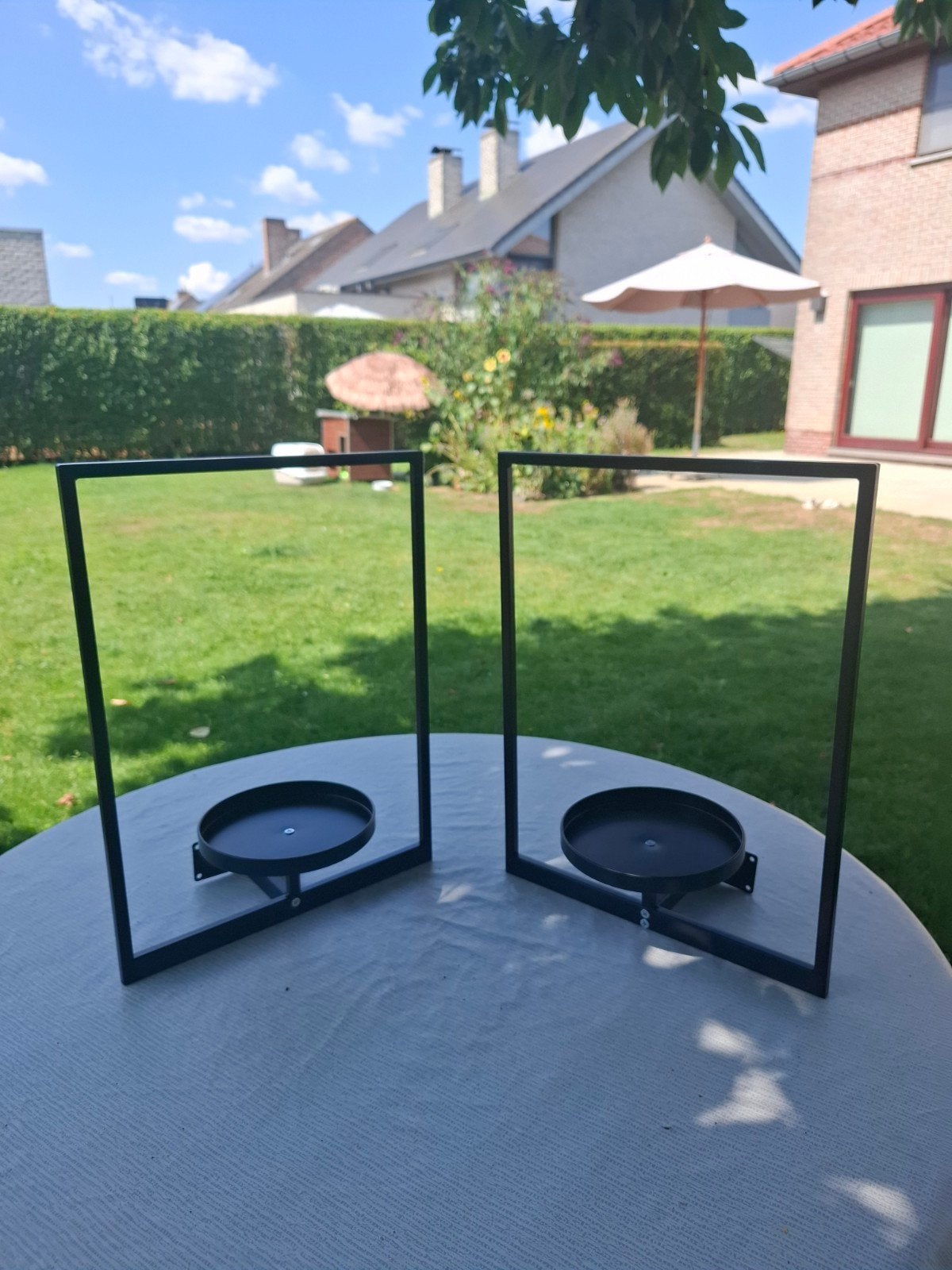 Ijzeren plantenhouders muur zwart, Ophalen, Minder dan 30 cm, Minder dan 60 cm, Nieuw
