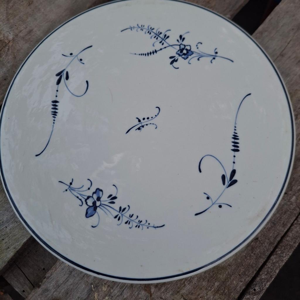 Boch vieux Luxembourg plat 20 cm, Antiquités & Art, Enlèvement ou Envoi