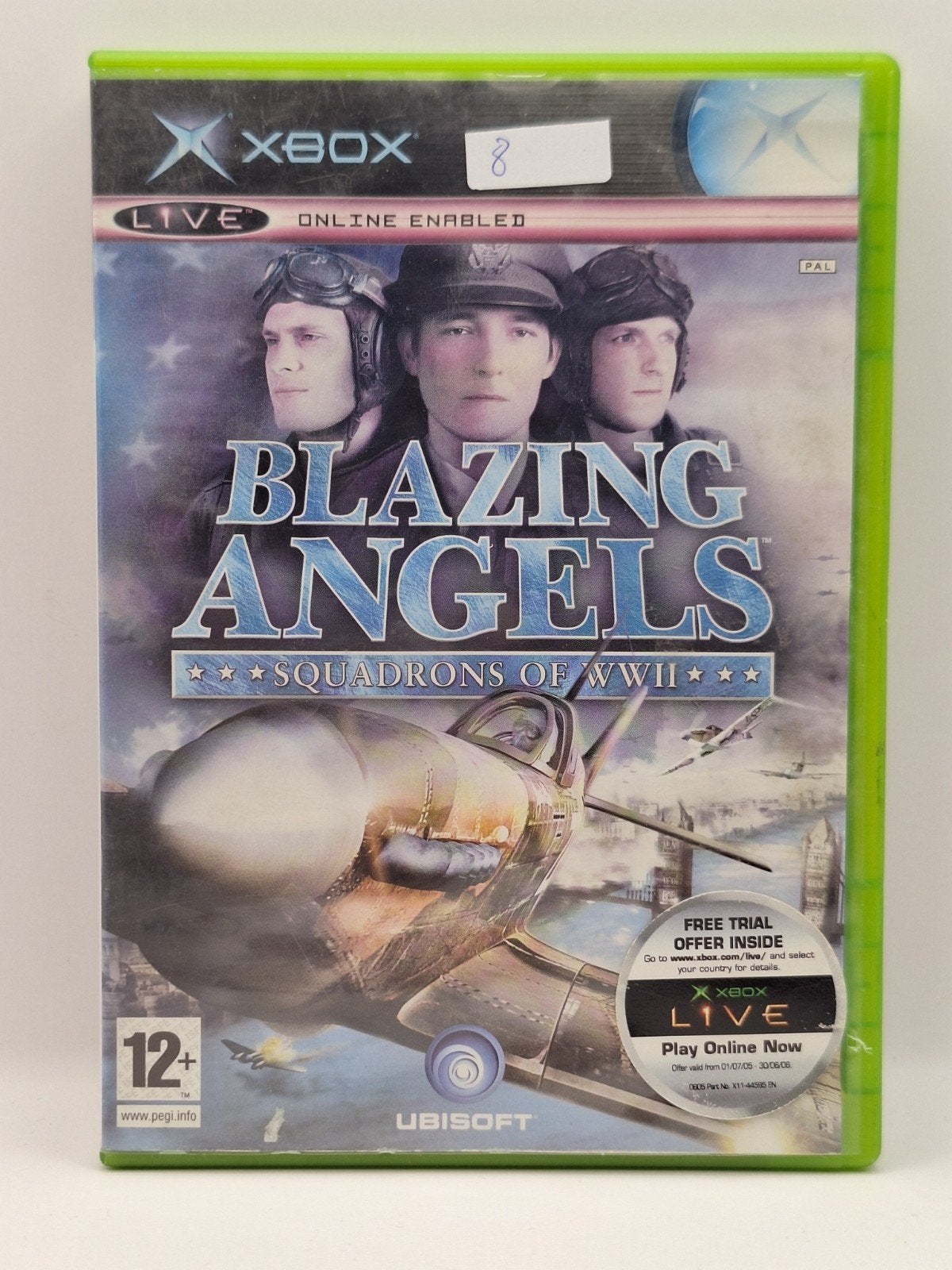 Blazing Angels: Squadrons of WWII Xbox, Overflocomputers, Gebruikt, 2 spelers, Ophalen of Verzenden