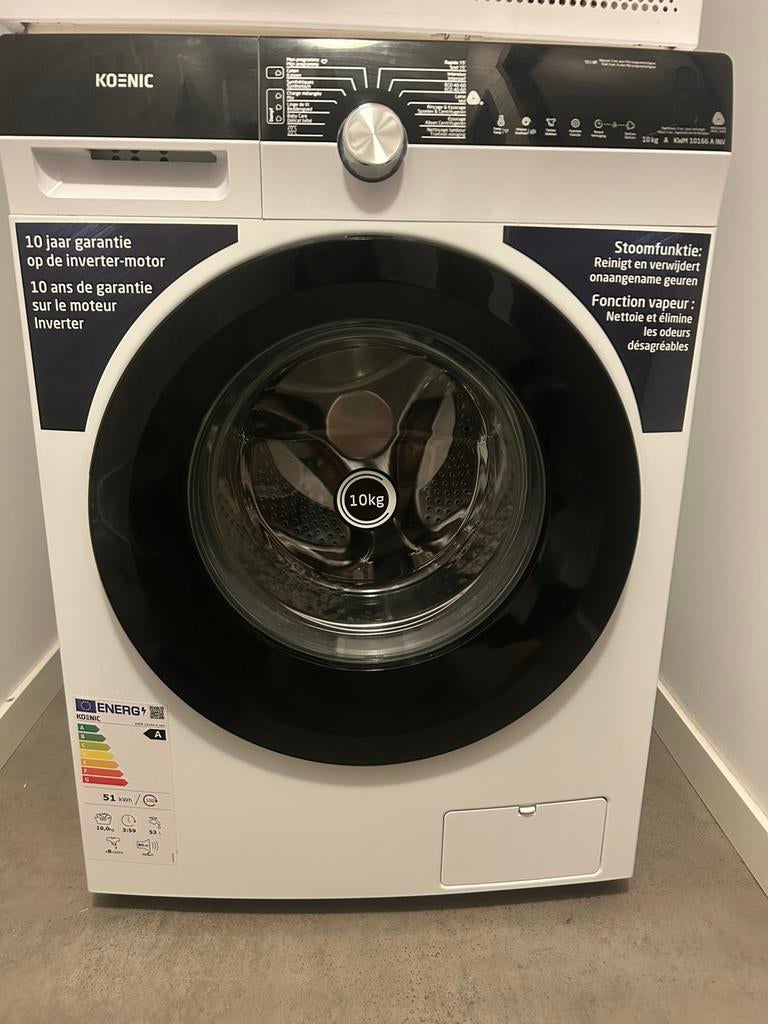 Lave-linge + sèche linge datant de juin 2025, Enlèvement, Comme neuf