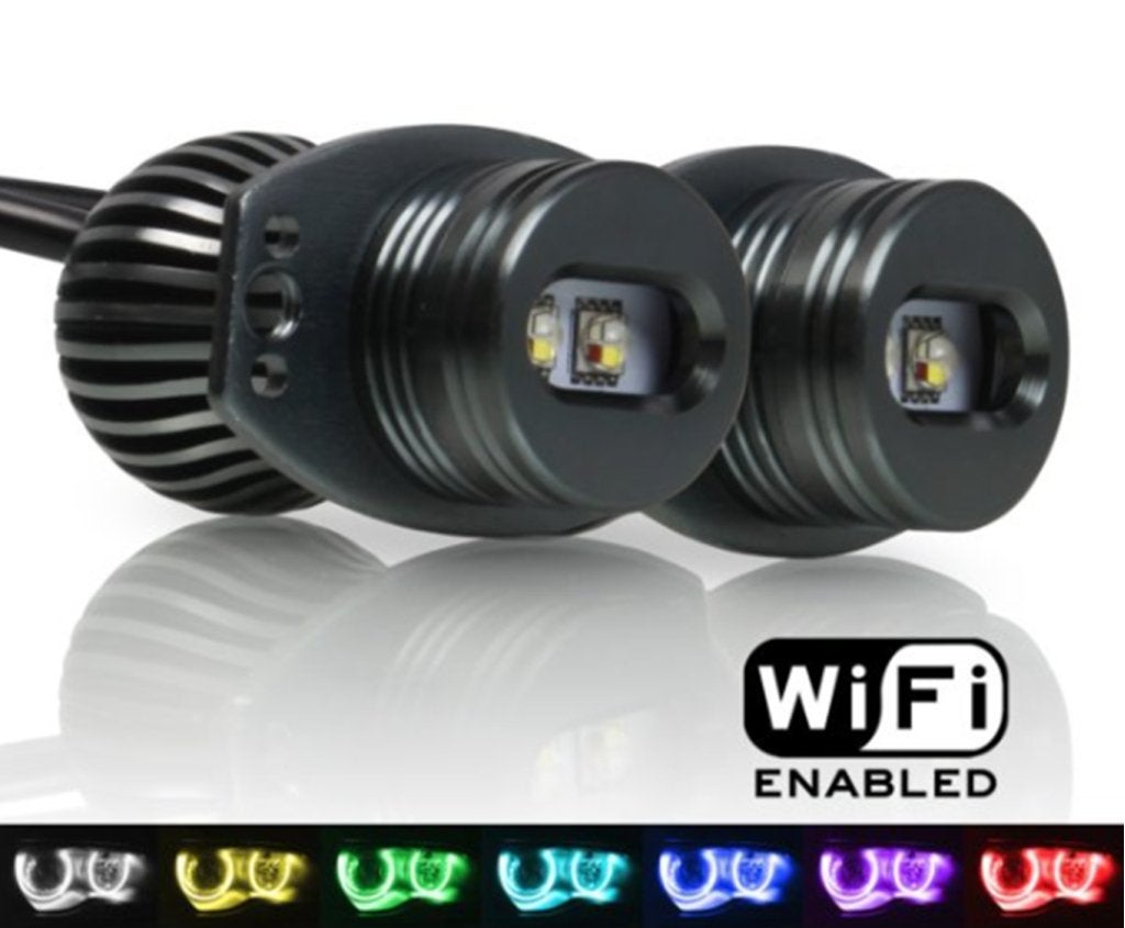 RGB LED Angel Eyes bulb Multicolor 40 Watt voor BMW E90, E91