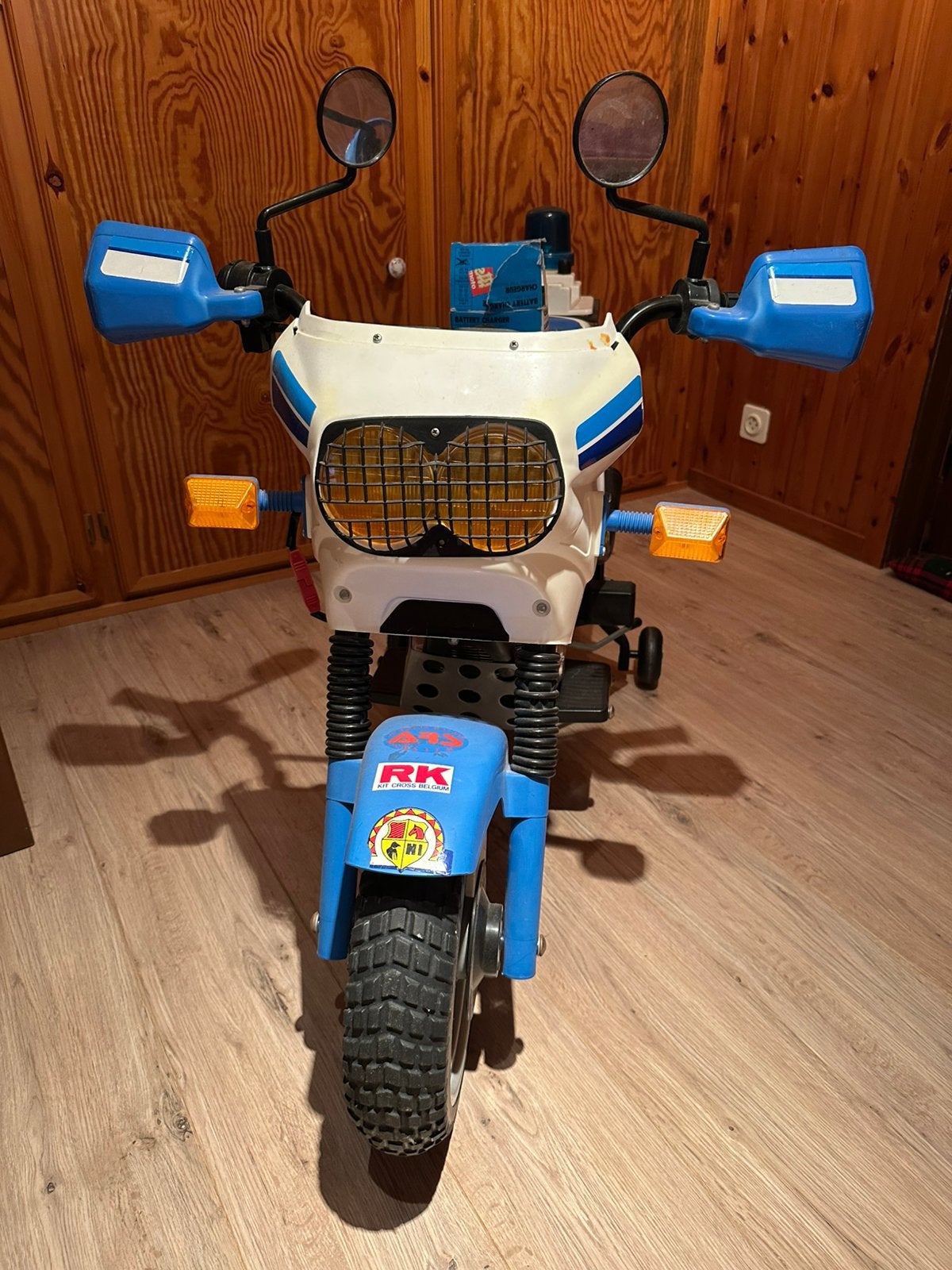Vintage elektrische kindermotorfiets, Fietsen en Brommers, Ophalen, Zo goed als nieuw, Yamaha