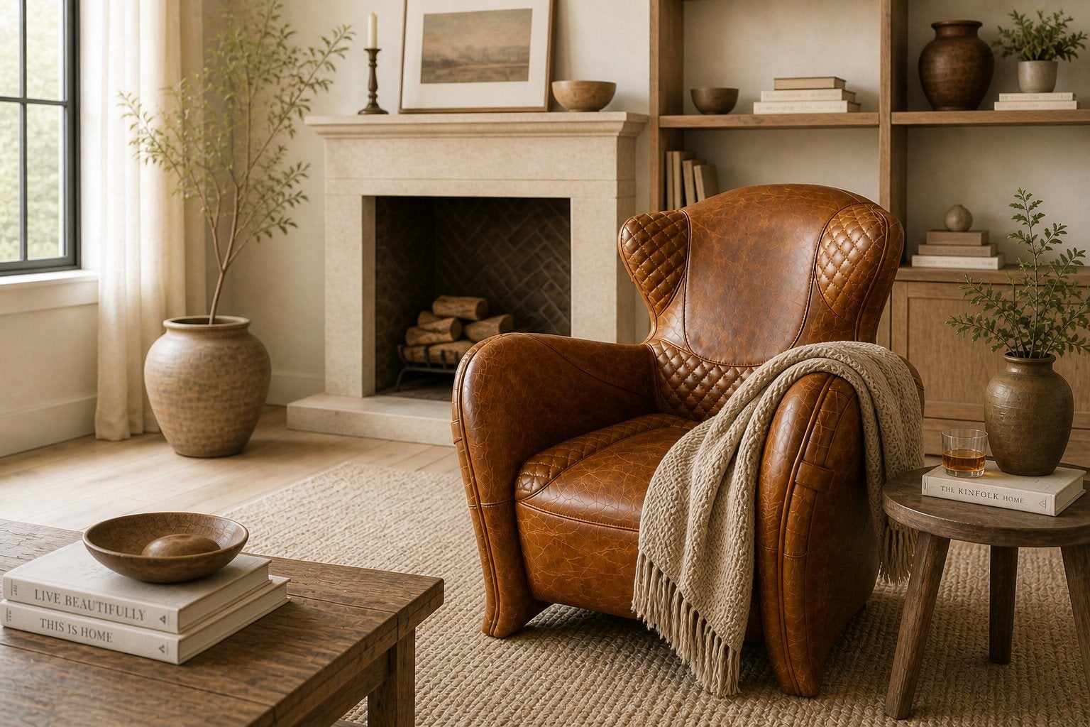 SADDLE CHAIR / ZADEL FAUTEUIL VINTAGE COGNAC LEER EYECATCHER, Ophalen of Verzenden