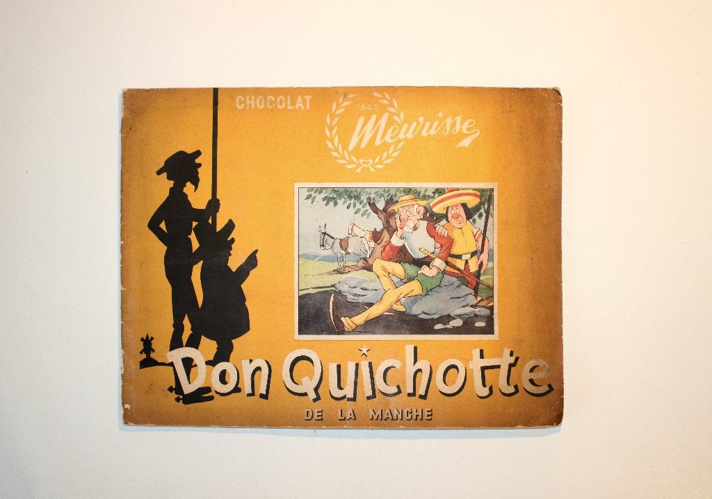 Don Quichotte chromo album Meurisse (1945), Boeken, Prentenboeken en Plaatjesalbums, Ophalen of Verzenden, Gelezen, Chocolaterie Meurisse