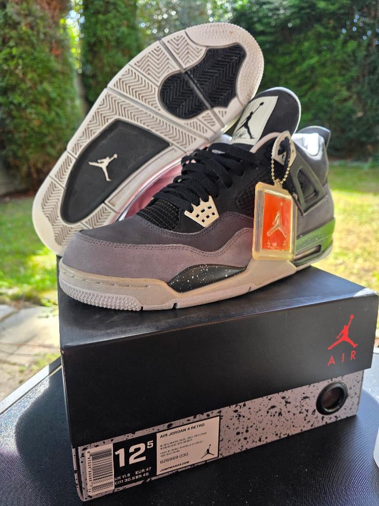 Nike Air Jordan 4 Fear 2013, Ophalen, Overige kleuren, Zo goed als nieuw, Sneakers