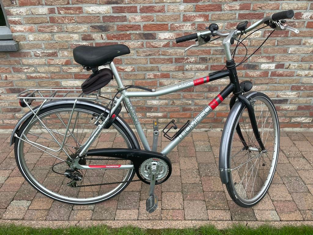 Stadfiets heren Thompson Dakota TS, Fietsen en Brommers, 57 tot 61 cm, Ophalen, Gebruikt, 15 tot 20 versnellingen