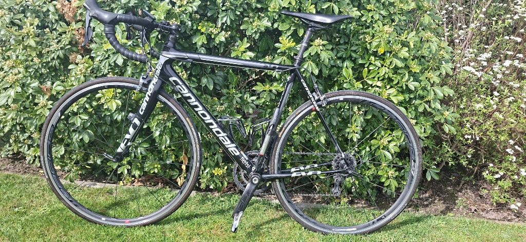 CANNONDALE CARBON EVO RACEFIETS, Fietsen en Brommers, Ophalen, 28 inch, Carbon, Heren