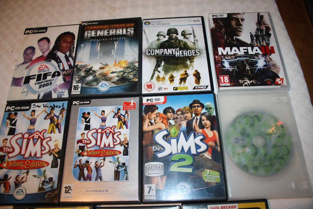PC Cd Rom Games, Games en Spelcomputers, Ophalen, Gebruikt