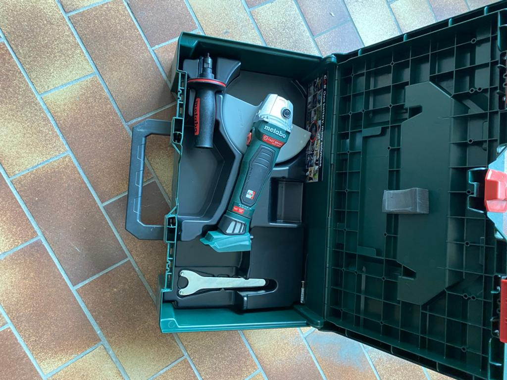 Metabo accu slijpmachine, Doe-het-zelf en Bouw, Ophalen, Nieuw