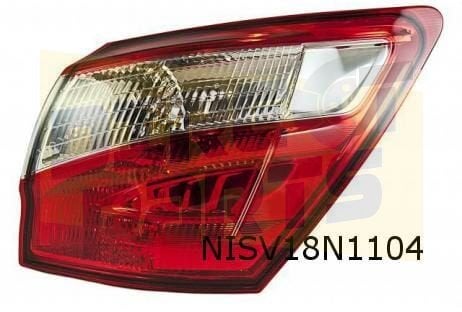Nissan Qashqai (-11/14) achterlicht Rechts buiten Origineel!, Neuf, -, -, Nissan