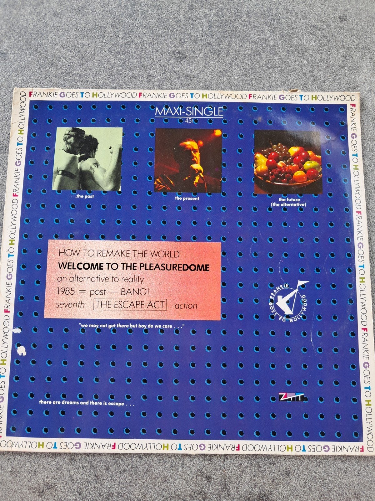 12inch Frankie goes to Hollywood, 12 pouces, Rock, Enlèvement ou Envoi, Utilisé