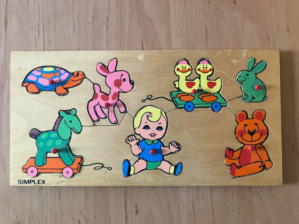 Oude houten puzzel, Ophalen, Zo goed als nieuw