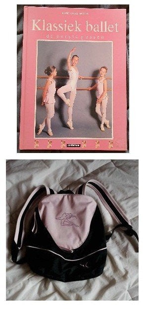 ballet boek, ballet rugzakje en muziekdoosje, Sports & Fitness, Ballet, Enlèvement ou Envoi, Comme neuf