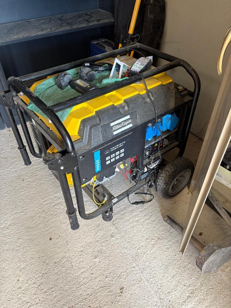 Atlas Copco P6500-groep, Doe-het-zelf en Bouw, 25 tot 100 liter, Ophalen, Nieuw, Geluidgedempt