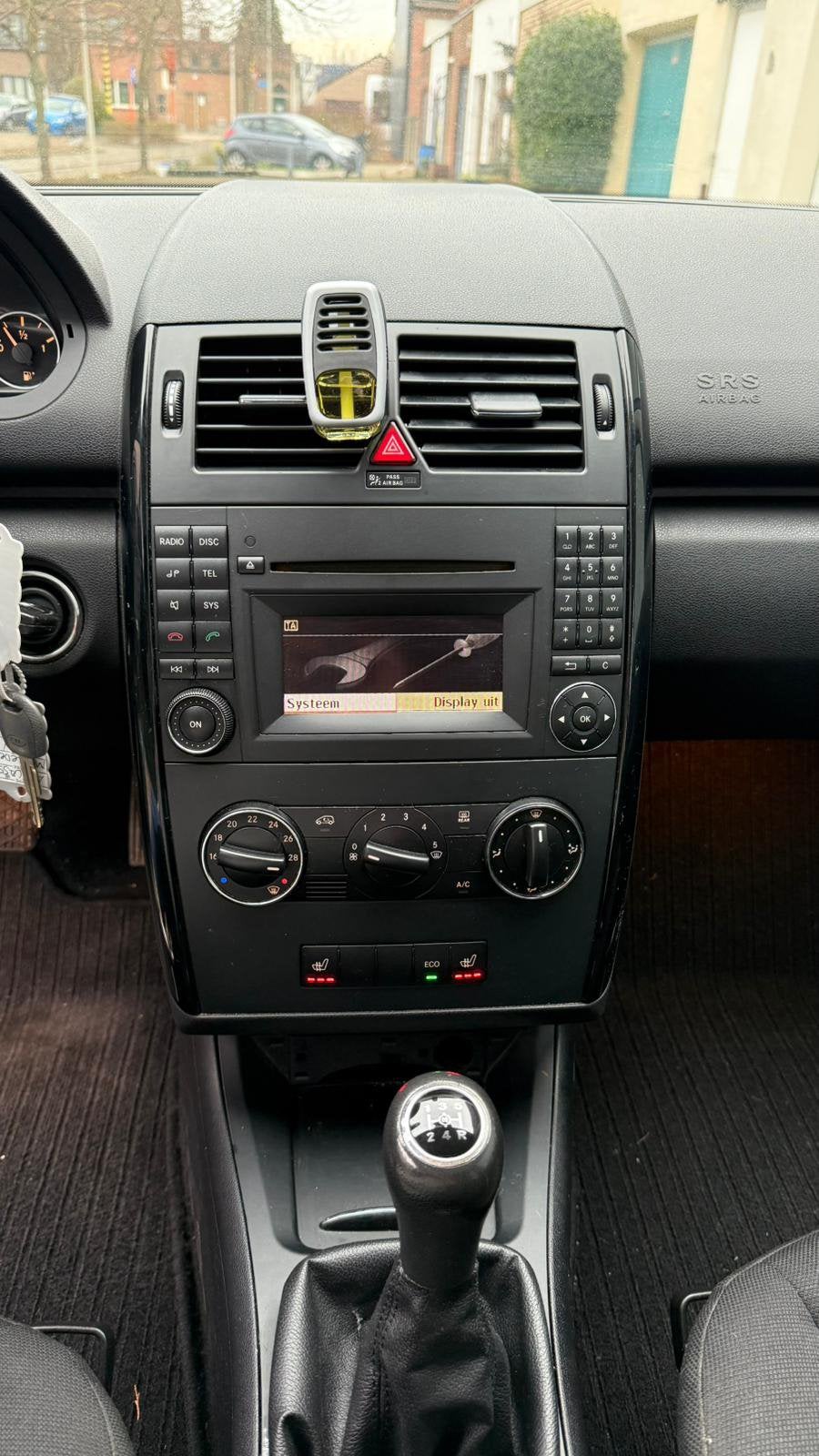Mercdes a  klasse 2011 2012, Auto's, Euro 5, Stof, Zwart, 4 cilinders