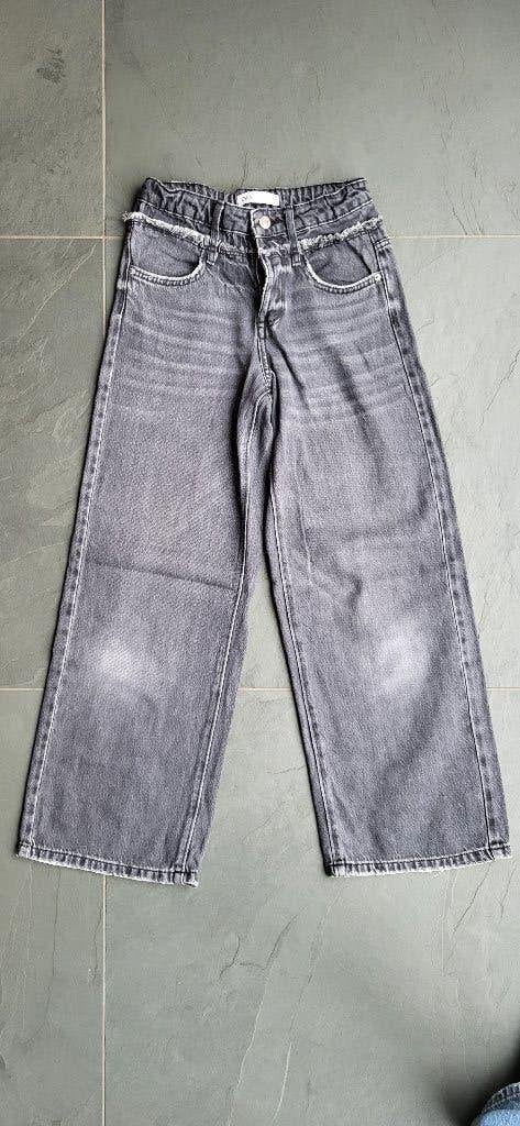 Zwarte jeansbroek ZARA - als nieuw - 14 jaar - meisje, Broek, Meisje, Ophalen of Verzenden, Zo goed als nieuw