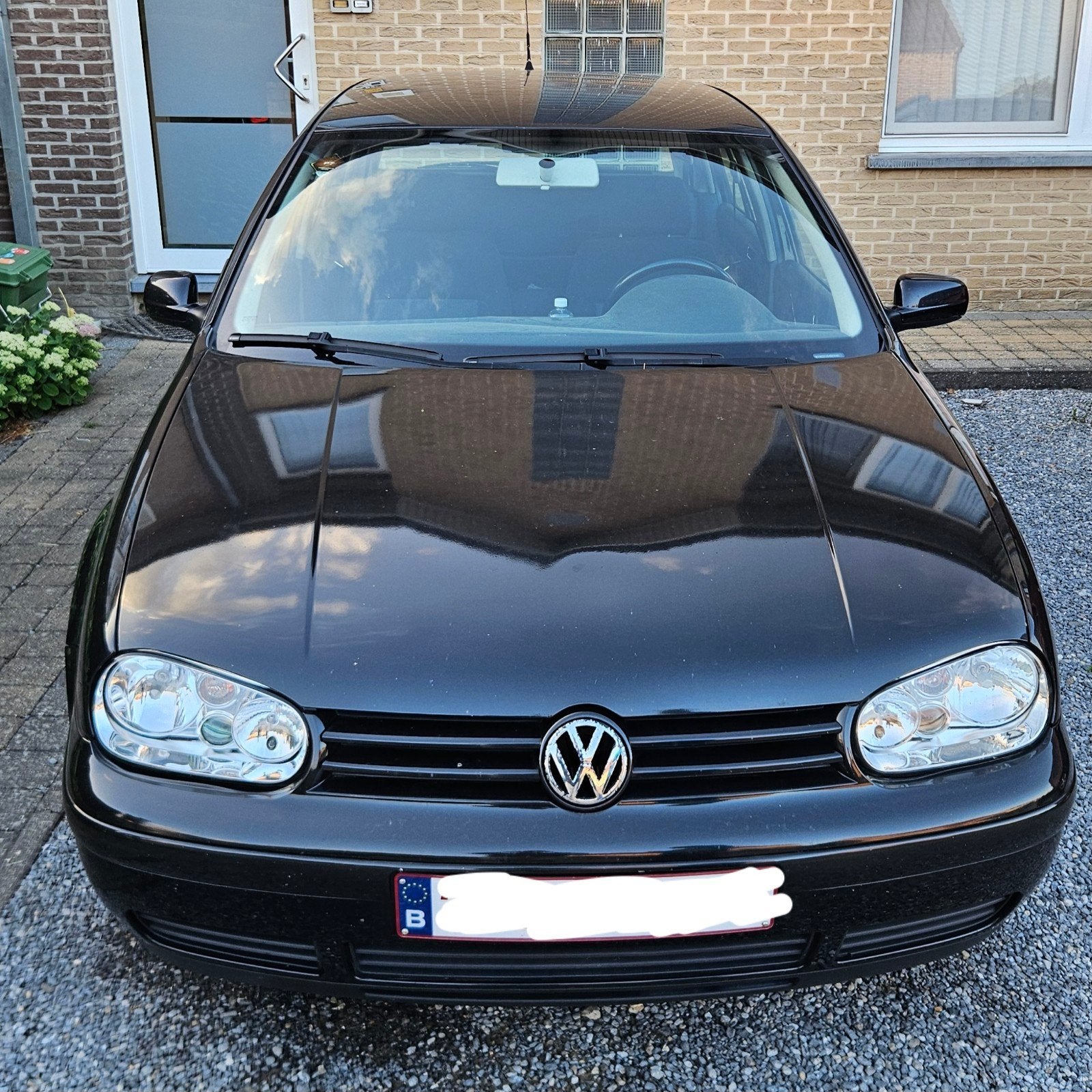 Zwarte volkswagen golf 4 1.9 sdi 2004, Autos, Volkswagen, Achat, 50 kW, Boîte manuelle, Noir