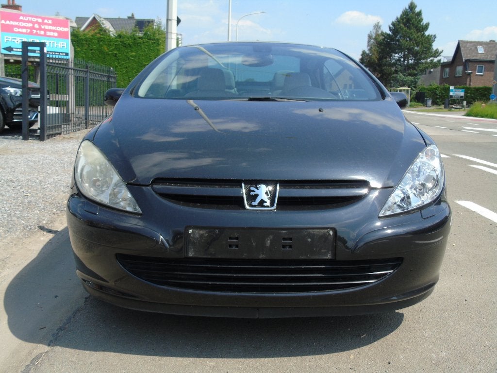 Peugeot 307cc Cabrio 1.6i Benzine *2005 *Leder *Airco, Cuir, Entreprise, Cabriolet, Boîte manuelle