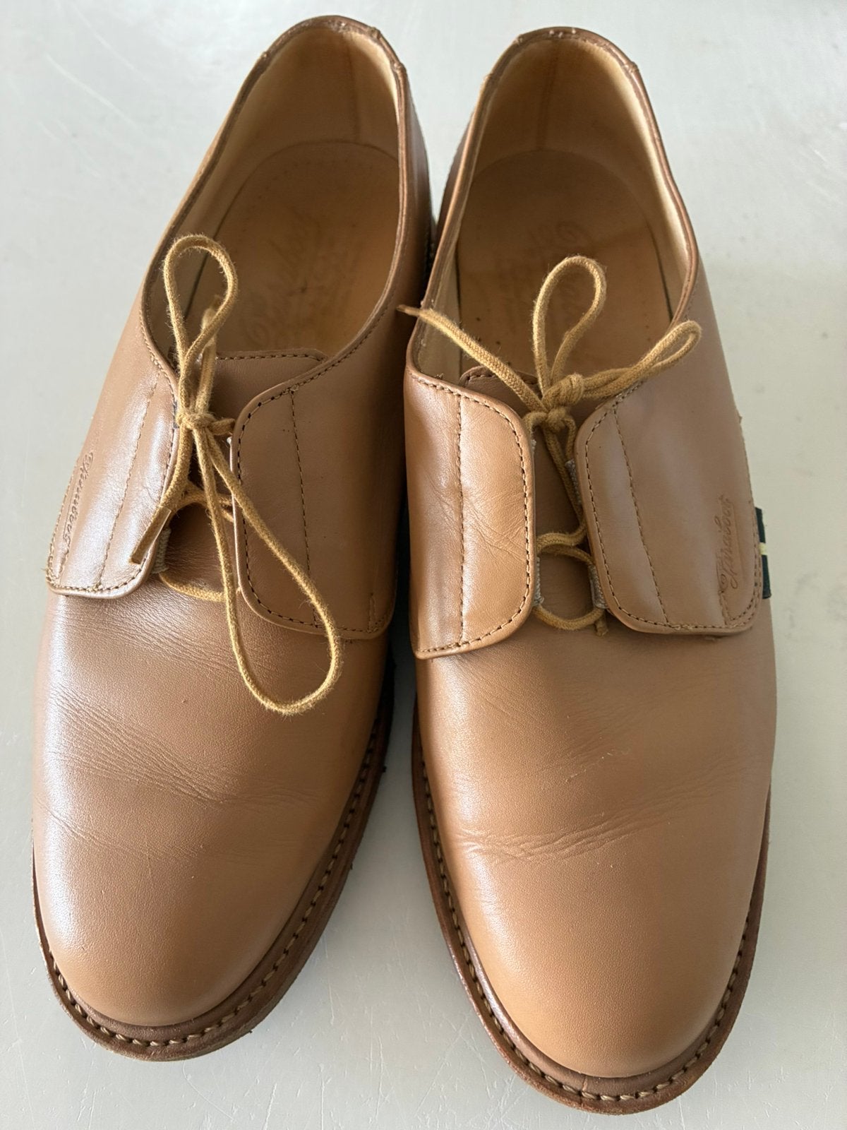 Paraboot beige 4,5 (37,5), Ophalen, Zo goed als nieuw, Beige