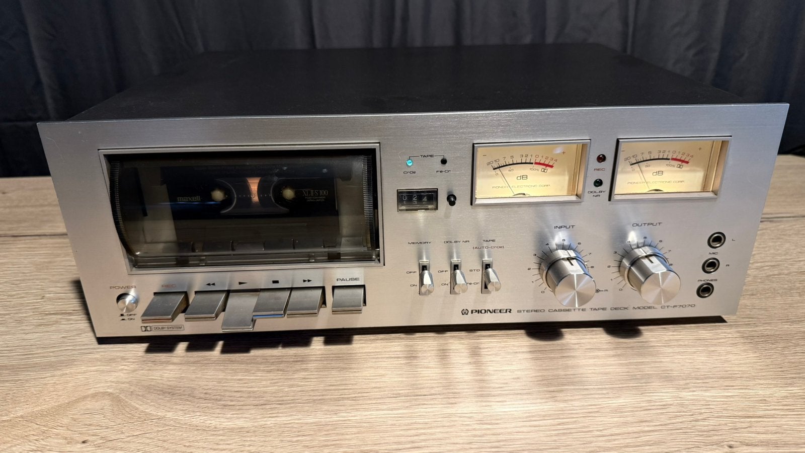 Pioneer CT-F7070, Enlèvement, Simple