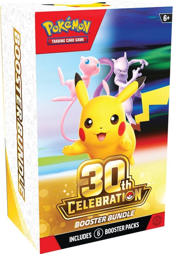 Pokémon TCG 30th Celebration Booster Bundle 6 Booster Packs, Enlèvement ou Envoi, Comme neuf, Booster