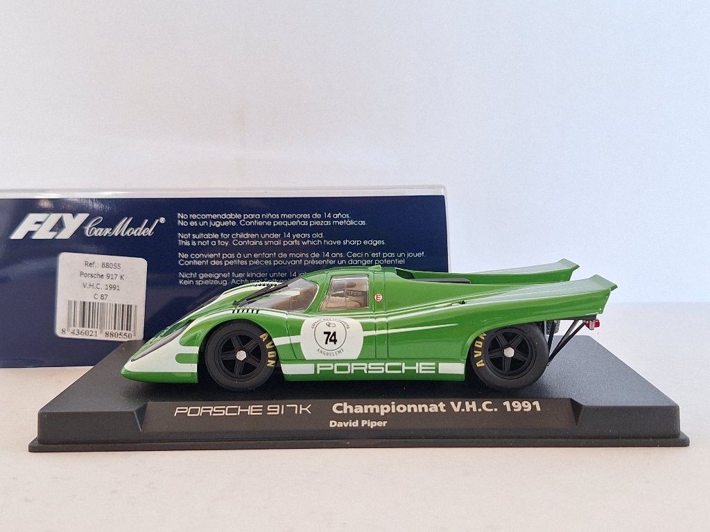 Fly Porsche 917K VHC 1991 Champion David Piper 1991 C87, Enfants & Bébés, Neuf, Autres marques, Électrique, Enlèvement ou Envoi