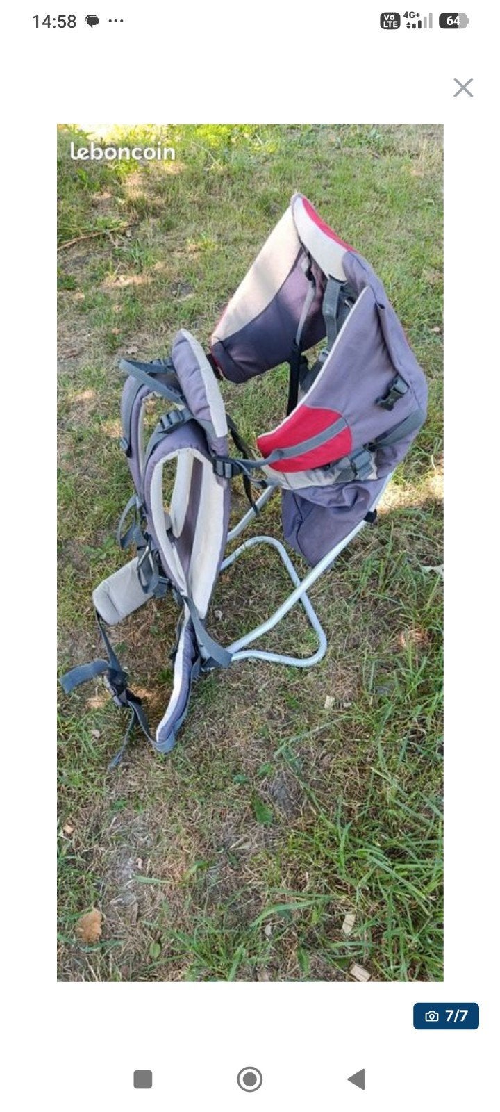 porte bébé randonnée, Enfants & Bébés, Porte-bébés & Écharpe porte bébé, Autres marques, Porte-bébé, Enlèvement, Utilisé