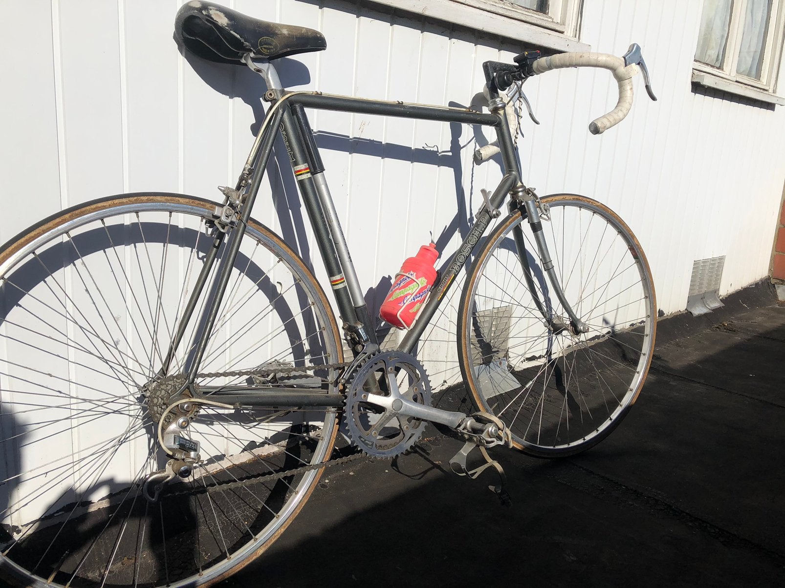 Retro koersfiets, Ophalen, Gebruikt