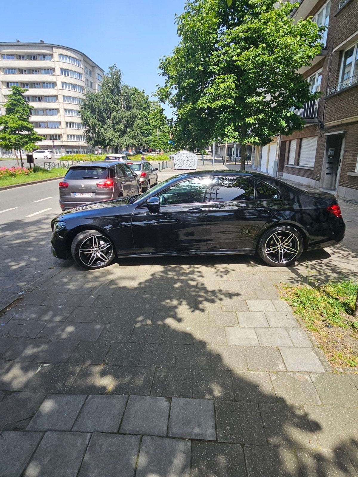 Mercedes E200 / AMG Line, Automaat, 4 deurs, Euro 6, Leder en Stof