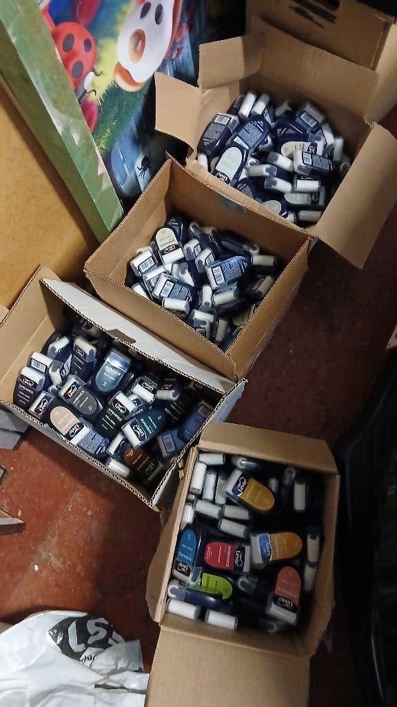 Levis verf tester lot., Doe-het-zelf en Bouw, Minder dan 5 liter, Ophalen, Zo goed als nieuw, Verf