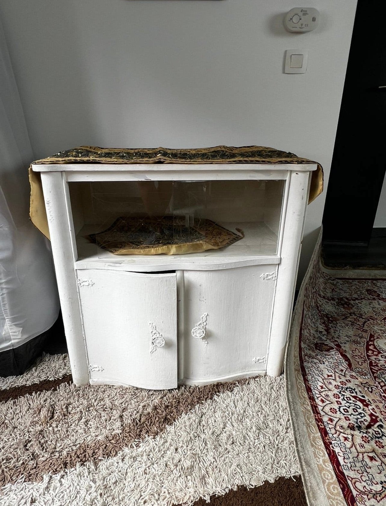 Ancienne armoire blanche, Enlèvement, Comme neuf