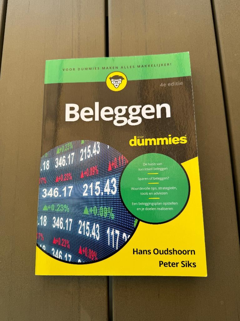Boek Beleggen voor dummies, Boeken, Ophalen of Verzenden, Zo goed als nieuw
