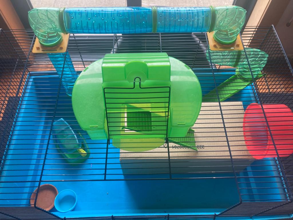 Hamsterkooi, Dieren en Toebehoren, Ophalen, Gebruikt, Kooi, Hamster