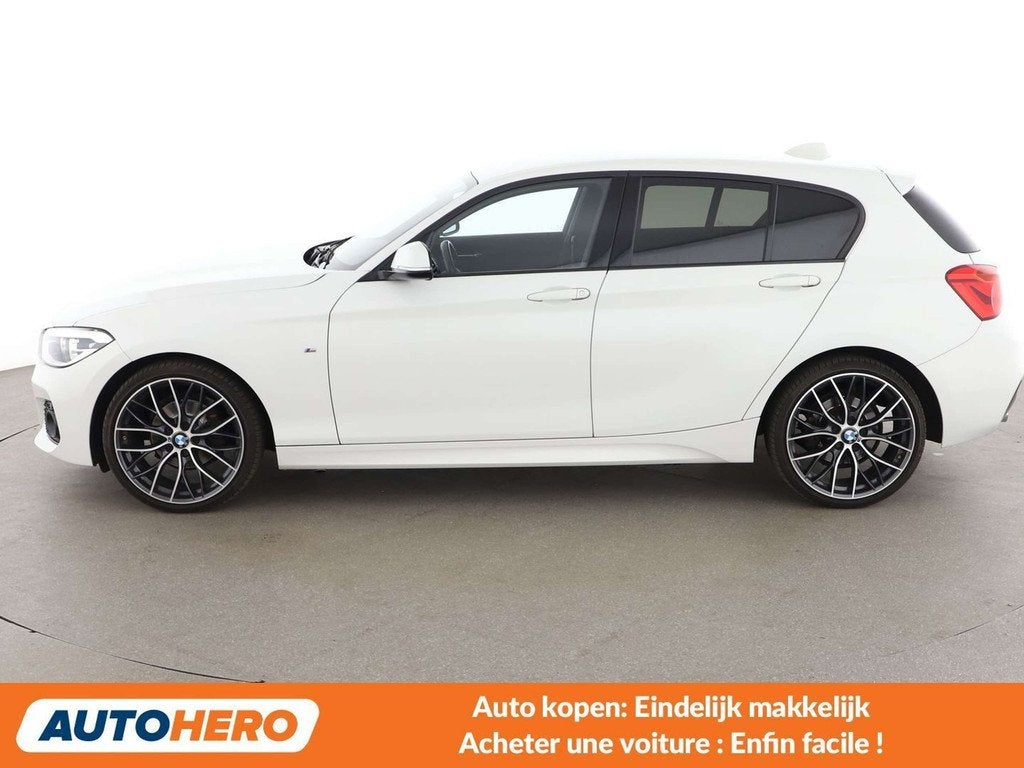 BMW 1 Serie 116 116d M Sport (bj 2018, automaat), Auto's, Automaat, Gebruikt, Zwart, 116 pk