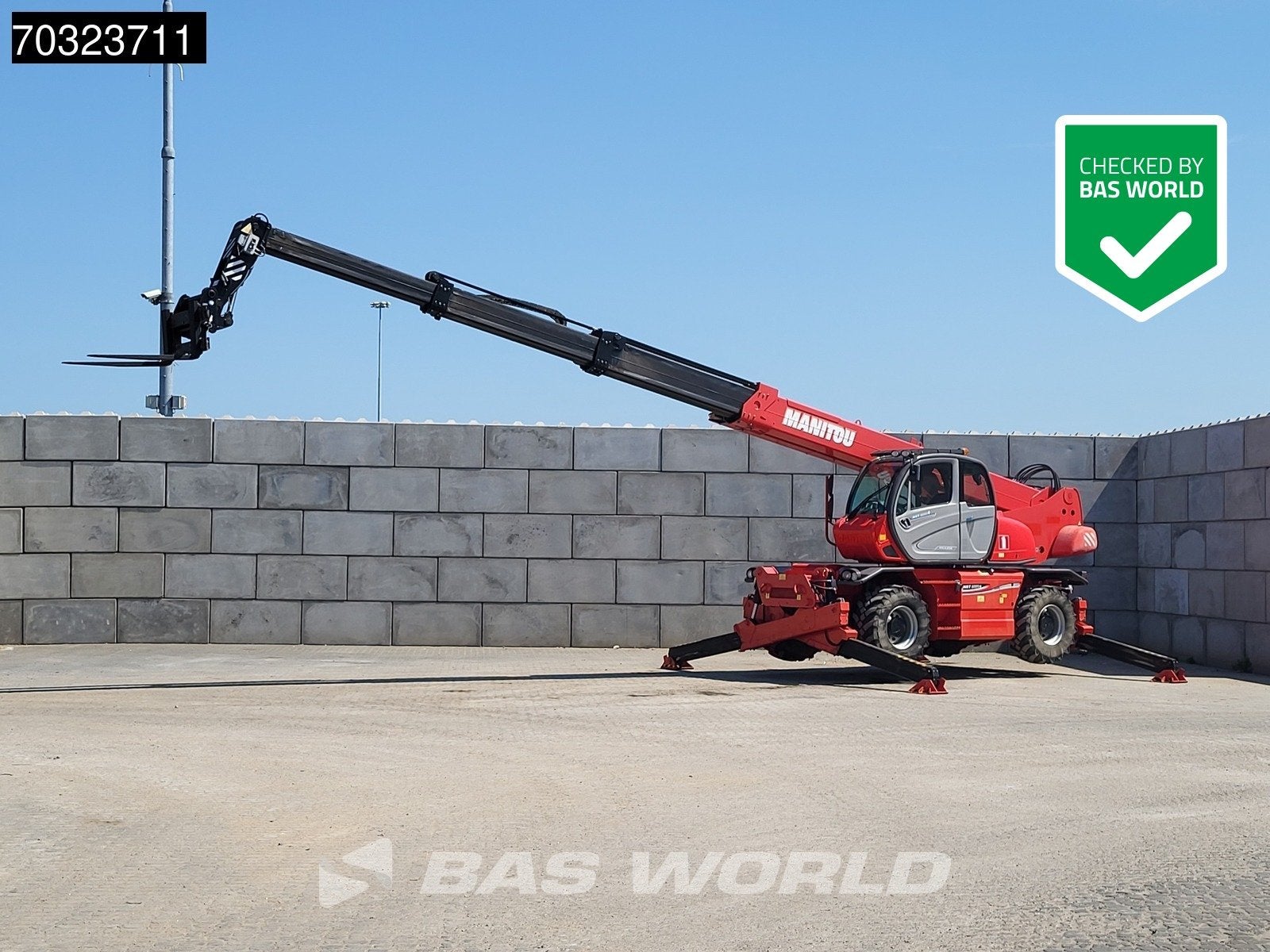 Manitou MRT2550 Remote Control - Dutch Machine, Articles professionnels, Machines & Construction | Grues & Excavatrices, Chariot télescopique