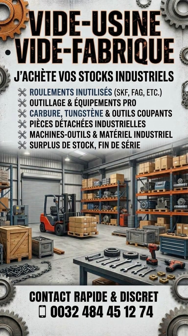 Achat & Rachat de Stocks Industriels, Bricolage & Construction, Enlèvement ou Envoi, Neuf