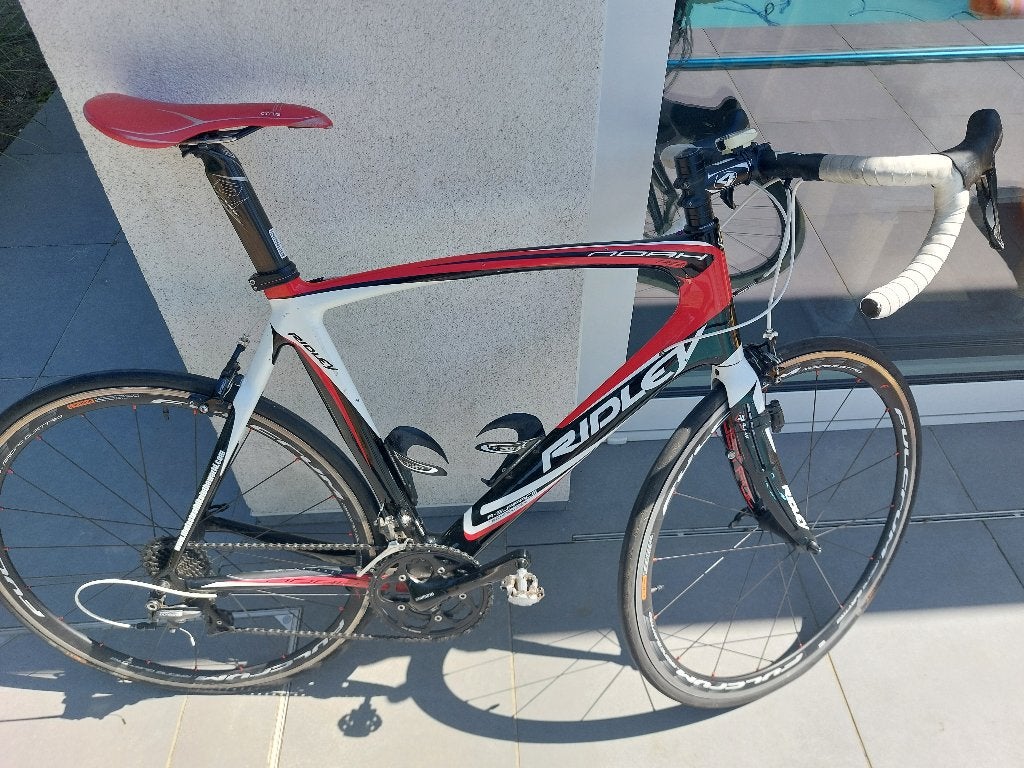 Heren koersfiets Ridley Noah RS Jetfoil, Fietsen en Brommers, 28 inch, Gebruikt, Carbon, 15 tot 20 versnellingen