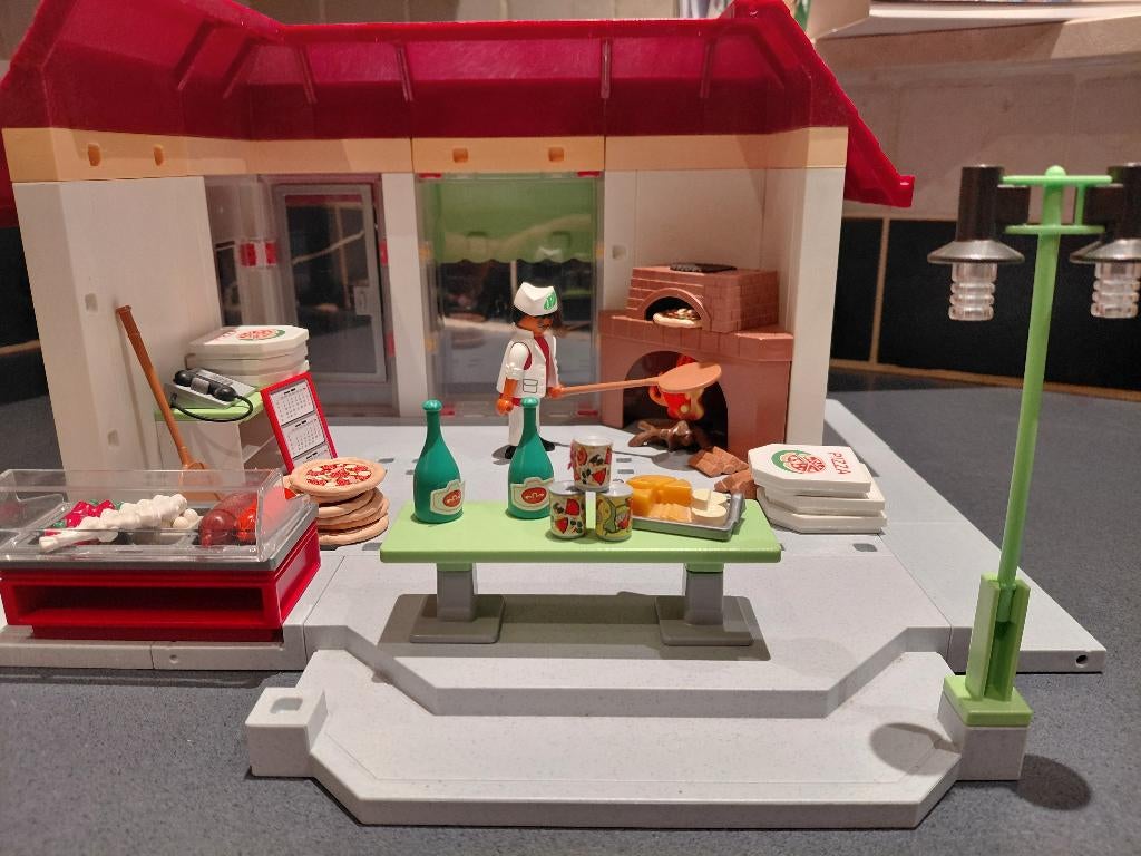Playmobil pizzeria, Enlèvement, Comme neuf, Ensemble complet