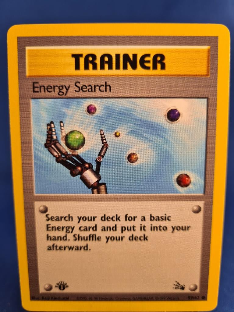 Energy Search 59/62 - Fossil (1st edition), Hobby en Vrije tijd, Verzenden, Gebruikt