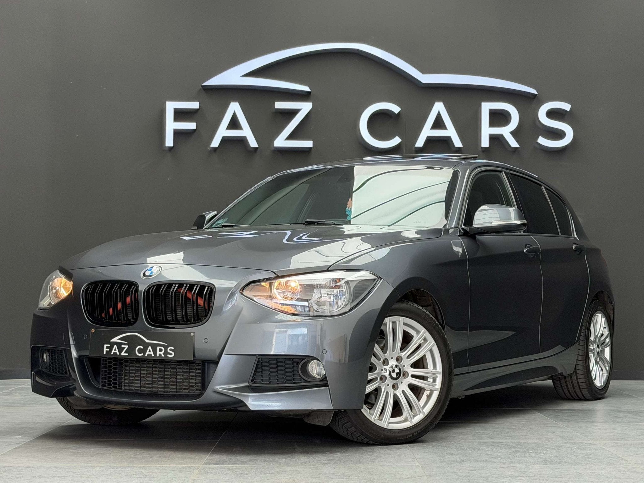 BMW 1 Serie 116 i M Sport Edition * CUIR + GPS + GARANTIE *, Autos, BMW, Argent ou Gris, Achat, Euro 6, Entreprise