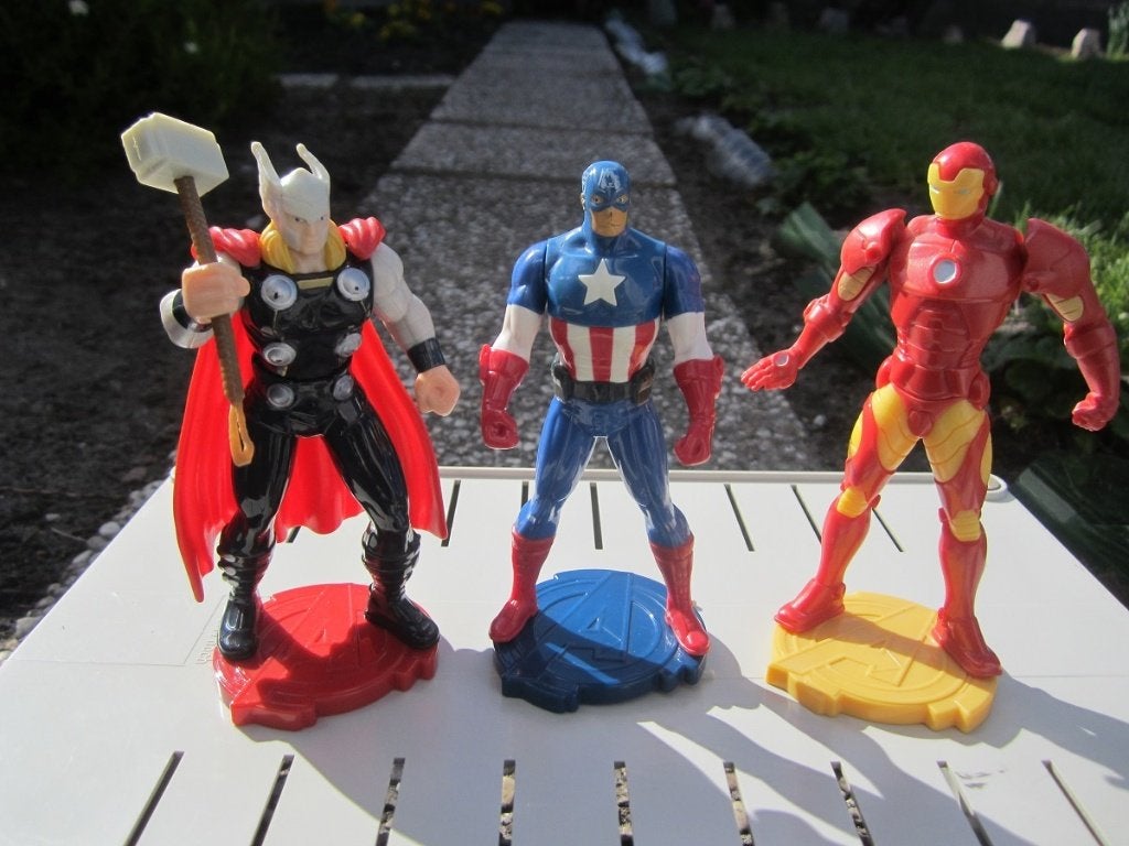 Les Avengers - au choix : 2,50Eur / pièce, Enlèvement ou Envoi, Comme neuf, Film, Figurine ou Poupée