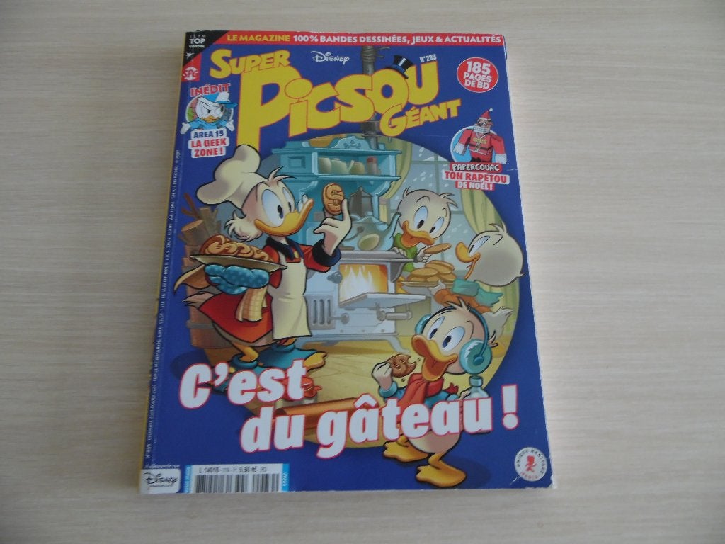 SUPER PICSOU GÉANT   N° 239, Ophalen of Verzenden, Zo goed als nieuw, Eén stripboek, WALT DISNEY
