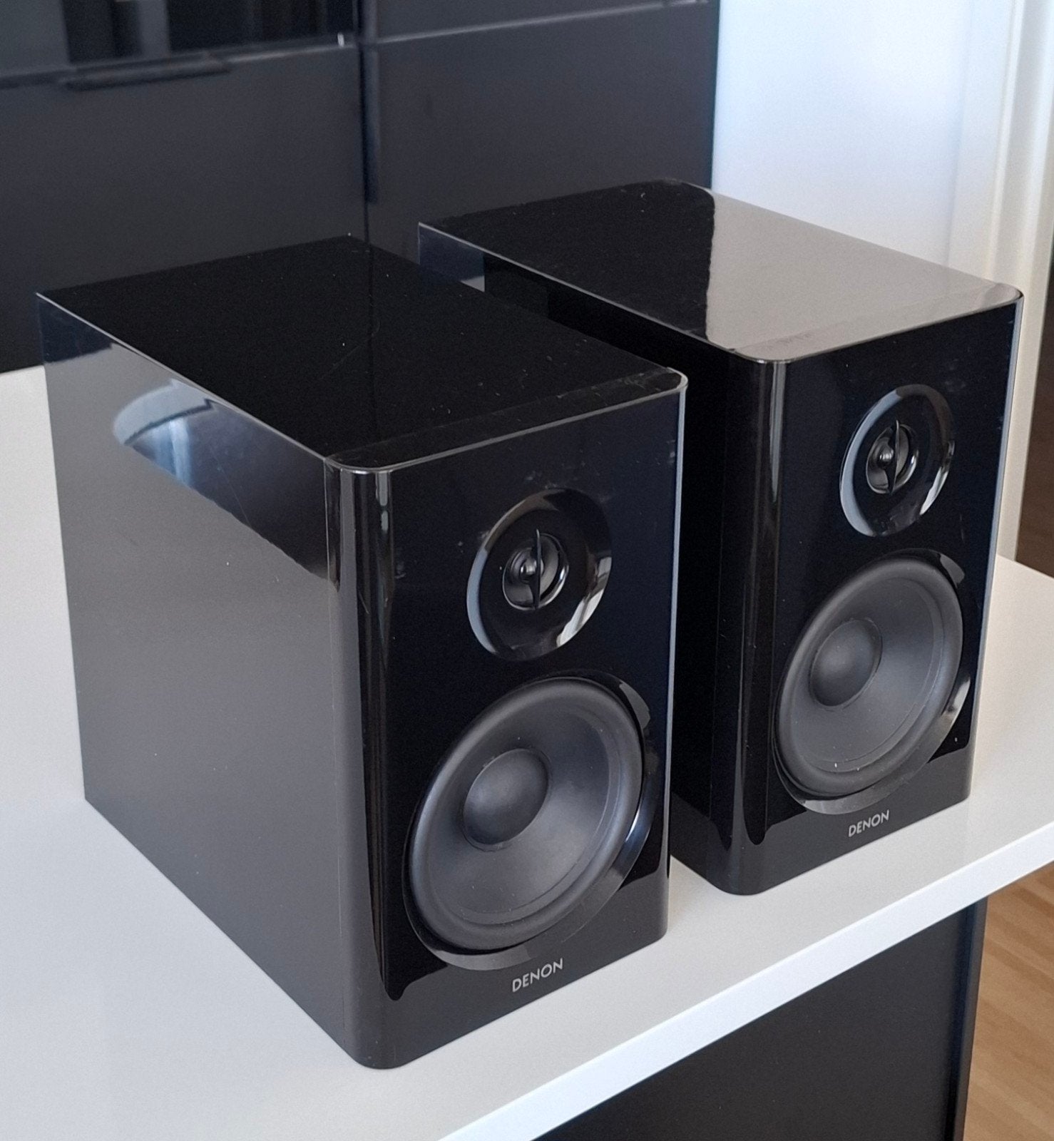 PAAR BOXEN, DENON, 2 LUIDSPREKERS, 2 SPEAKERS, Audio, Tv en Foto, Luidsprekerboxen, Ophalen