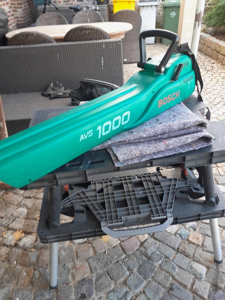 bosch bladblazer/zuiger, Ophalen, Met opvangzak
