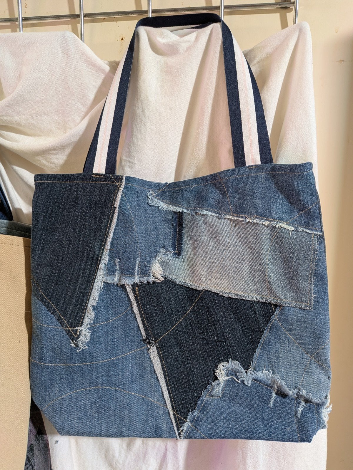 handmade totebag, Handtassen en Accessoires, Ophalen of Verzenden