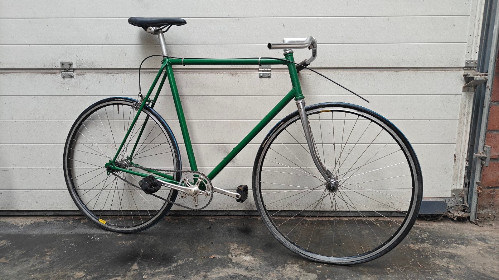 Fixie / Single Speed (Project) – Herspoten Kader, Fietsen en Brommers, Gebruikt, Aluminium, 57 tot 61 cm, Ophalen