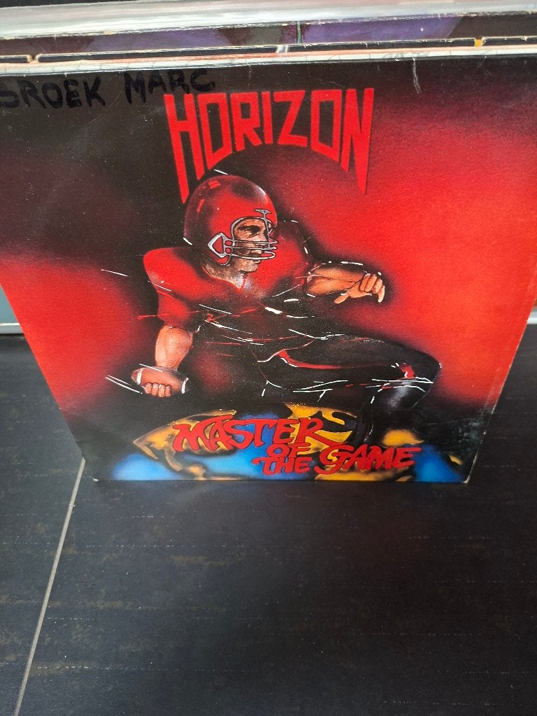 lp - horizon - master of the game - bak 3 - gesigneerd, LP, Ophalen of Verzenden, Heavy metal, Gebruikt